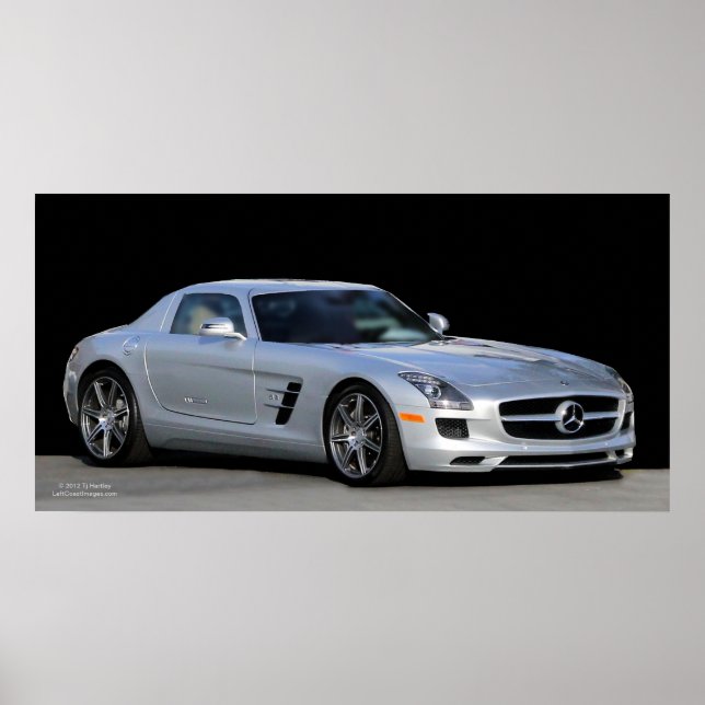 Póster Poster DE SLS AMG COUPE (Frente)