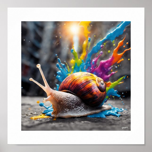 Póster Poster de Snail Street (Frente)