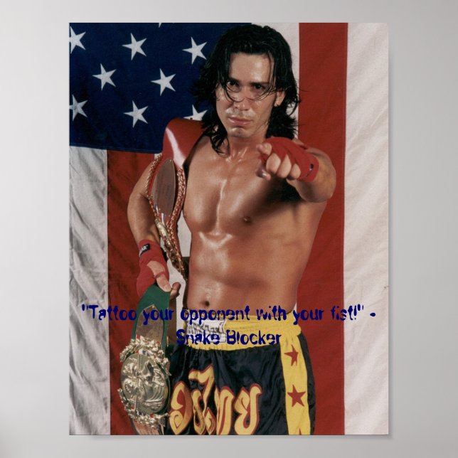 Póster Poster de Snake Blocker (Snakeism 68) (Frente)