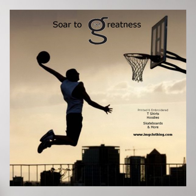 Póster Poster de Soar to Greatness (baloncesto) (Frente)