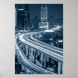 Póster Poster de sobrepaso de Shanghai 1