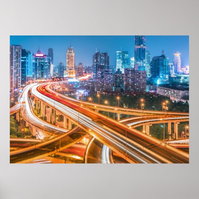 Póster Poster de sobrepaso de Shanghai 2 (Frente)