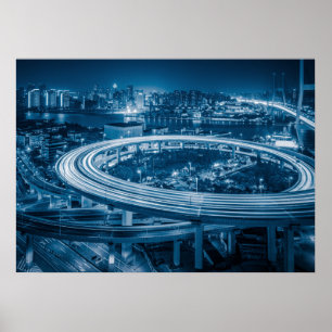 Póster Poster de sobrepaso de Shanghai 3