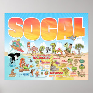 Póster Poster de SoCal