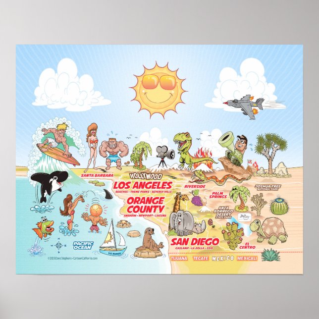 Póster Poster de SoCal (Frente)