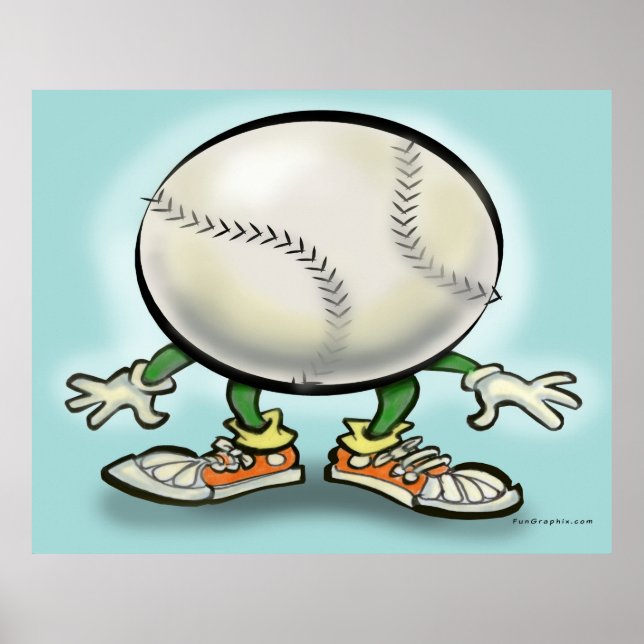 Póster Poster de Softball (Frente)