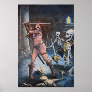 Póster Poster de Sonja Rojo