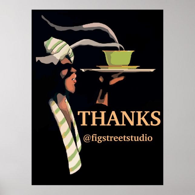 Póster Poster de sopa de cocina (Frente)