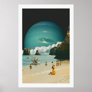 Póster Poster de Space Beach