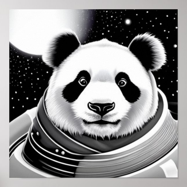 Póster Poster de Space Panda (Frente)