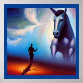 Póster Poster de Spirit Animal Unicorn 2