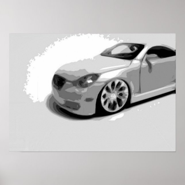 Póster Poster de SportsCar (Frente)