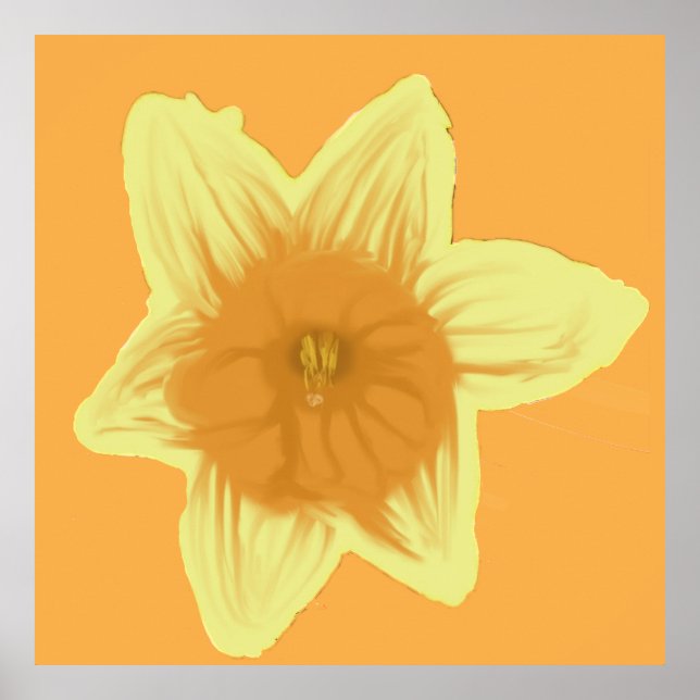 Póster Poster de Square Daffodil (Frente)