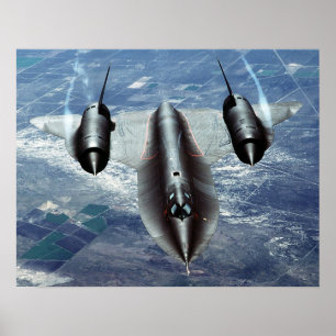 Póster Poster de SR-71A Lockheed