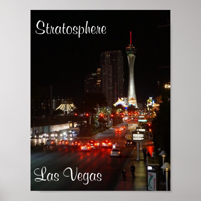 Póster Poster de Stratosphere Tower Las Vegas (Frente)
