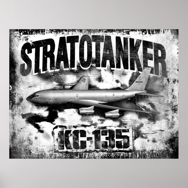 Póster Poster de Stratotanker KC-135 (Frente)