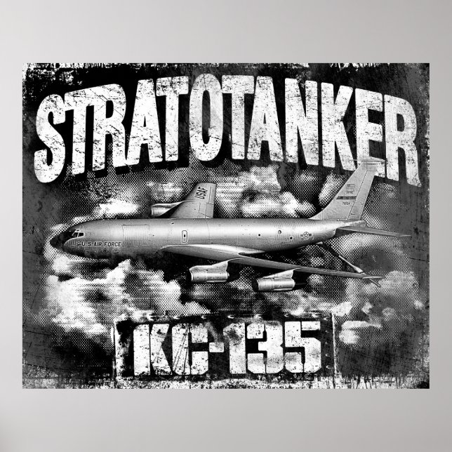 Póster Poster de Stratotanker KC-135 (Frente)