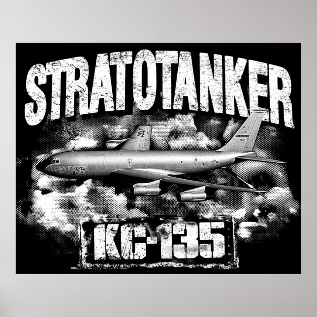 Póster Poster de Stratotanker KC-135 (Frente)