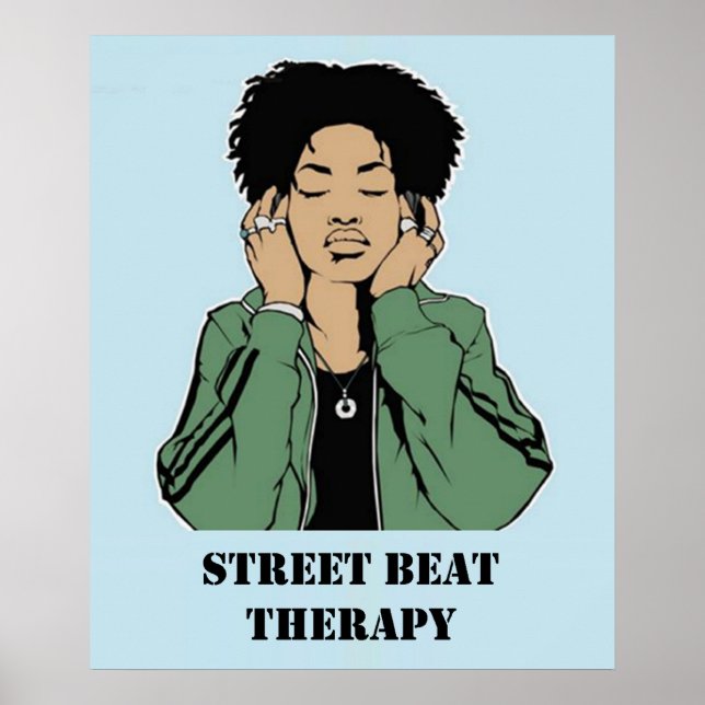 Póster Poster de Street Beat Threrapy (Frente)