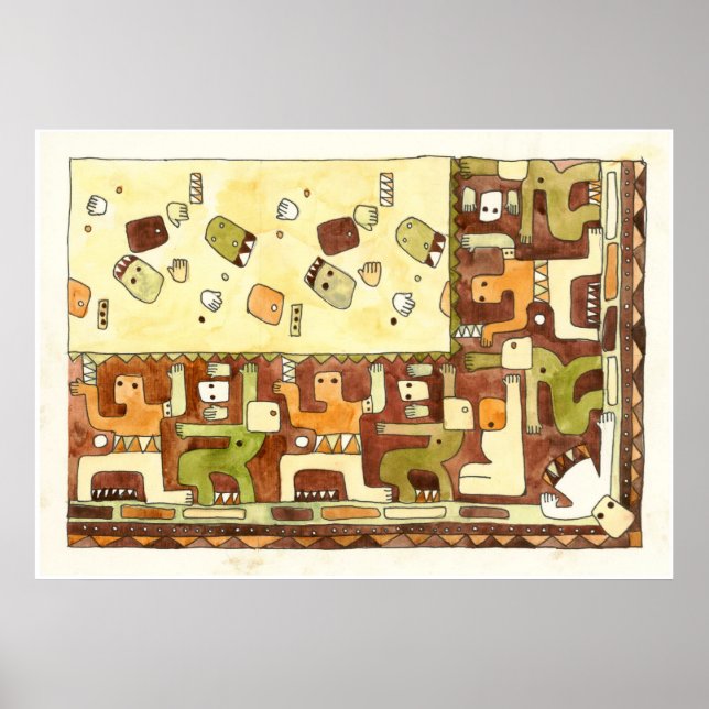 Póster Poster de Sueño Africano (Frente)