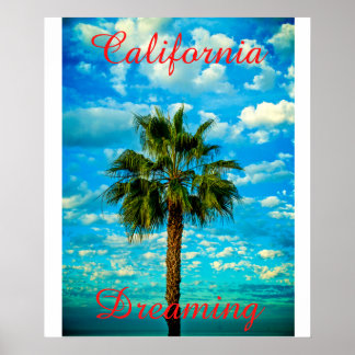 Póster Poster de sueño de California