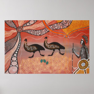 PÓSTER POSTER DE SUEÑO DE LA EMU