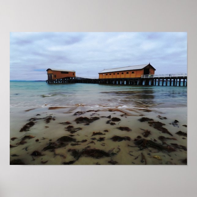 Póster Poster de sueño de Queenscliff (Frente)