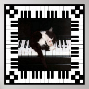 Póster Poster de sueño musical