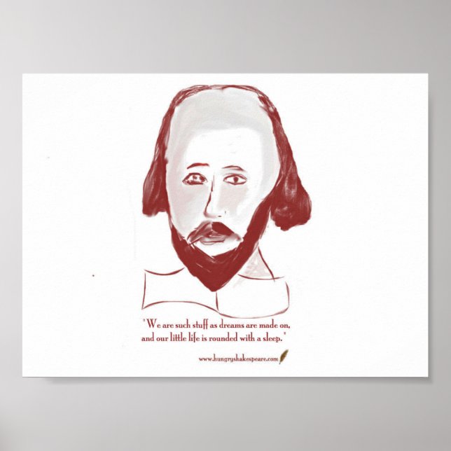 Póster Poster de Sueño Shakespeareano (Frente)