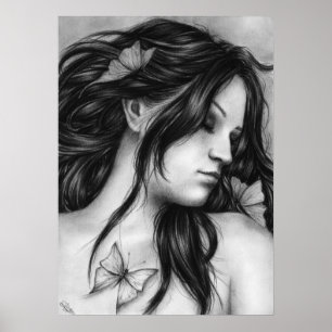 Póster Poster de Sueños de Mariposa