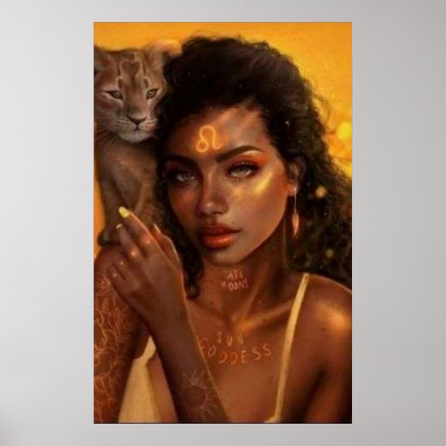 Póster Poster de Sun Goddess (Frente)