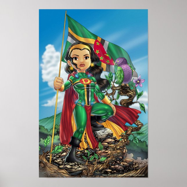 Póster Poster de Super Dominica (Frente)