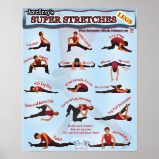 Póster Poster de Super Stretches de Jereflexy