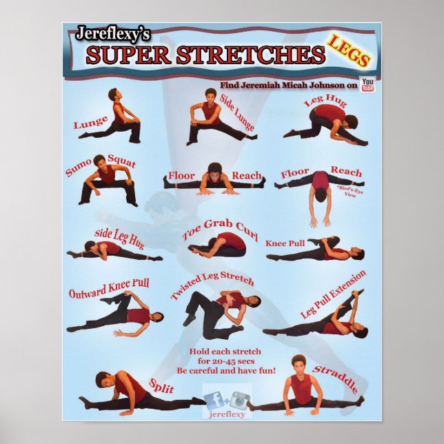 Póster Poster de Super Stretches de Jereflexy (Frente)