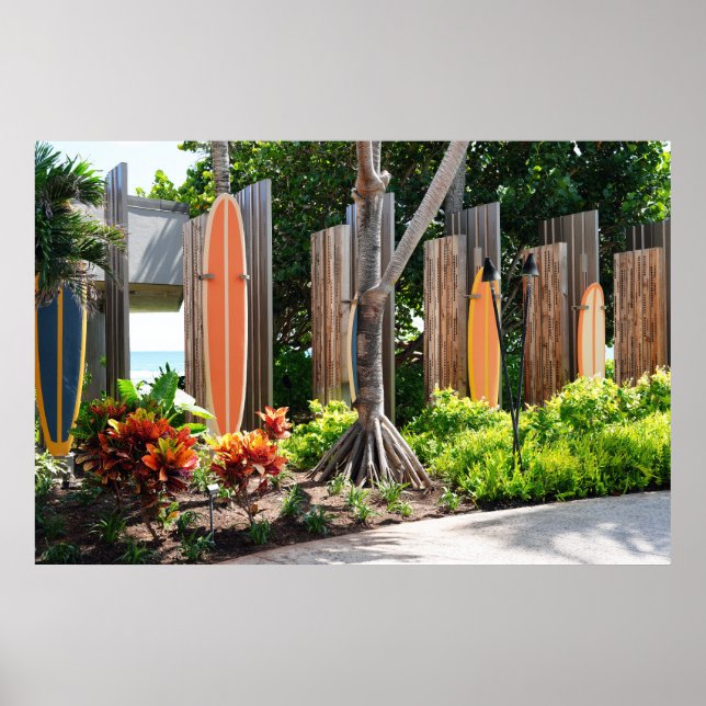 Póster Poster de Surf Board (Frente)