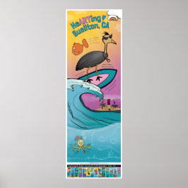 Póster poster de Surfing 2024 - Buellton.Art