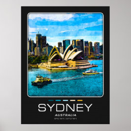 Póster Poster de Sydney City