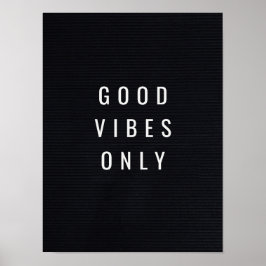 Póster Poster de tablero de citas/letras de texto/persona