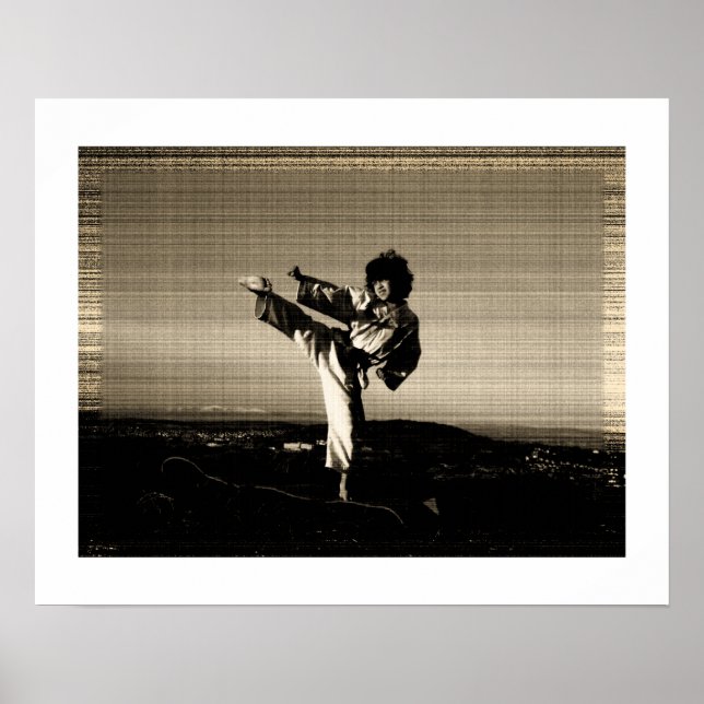 Póster poster de taekwondo (Frente)