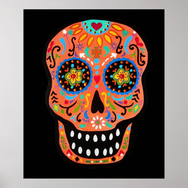 PÓSTER POSTER DE TALAVERA SKULL (Frente)