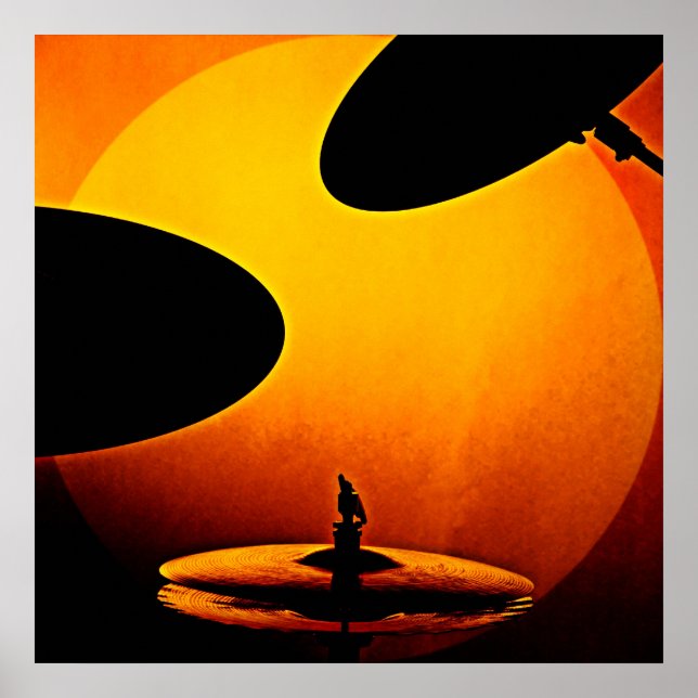 Póster Poster de tambor o tambor (Frente)