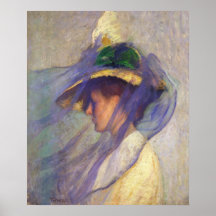 Poster de Tarbell Blue Veil CC0051