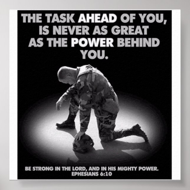 Póster Poster de tareas por delante