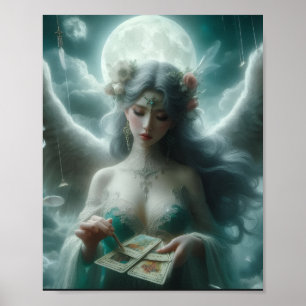 Póster Poster de tarjeta Tarot