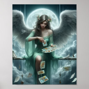 Póster Poster de tarjeta Tarot
