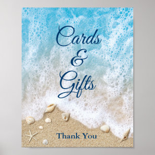 Póster Poster de tarjetas y artículos de regalo de Blue B