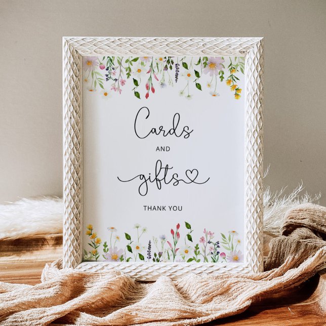 Póster Poster de tarjetas y regalos de flores silvestres  (Subido por el creador)