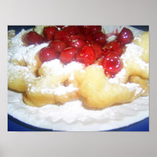 Póster Poster de tarta de embudo de Cherryl
