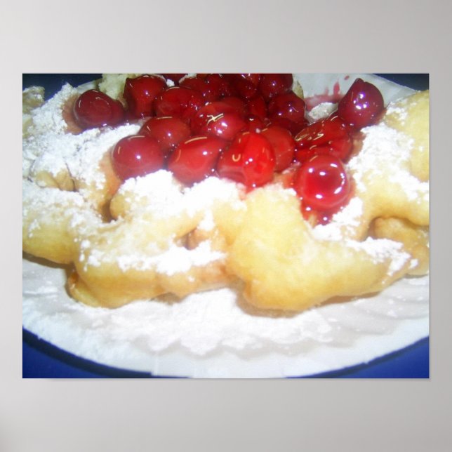Póster Poster de tarta de embudo de Cherryl (Frente)