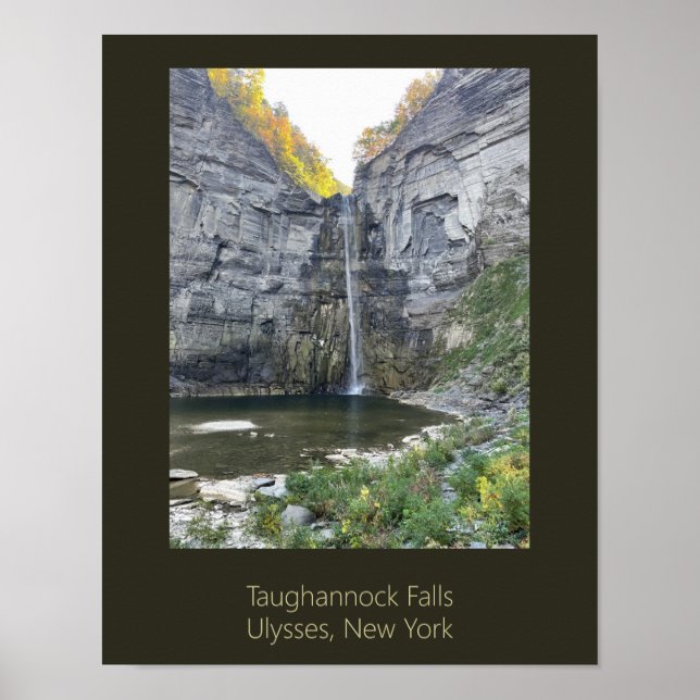 Póster Poster de Taughannock Falls (Frente)